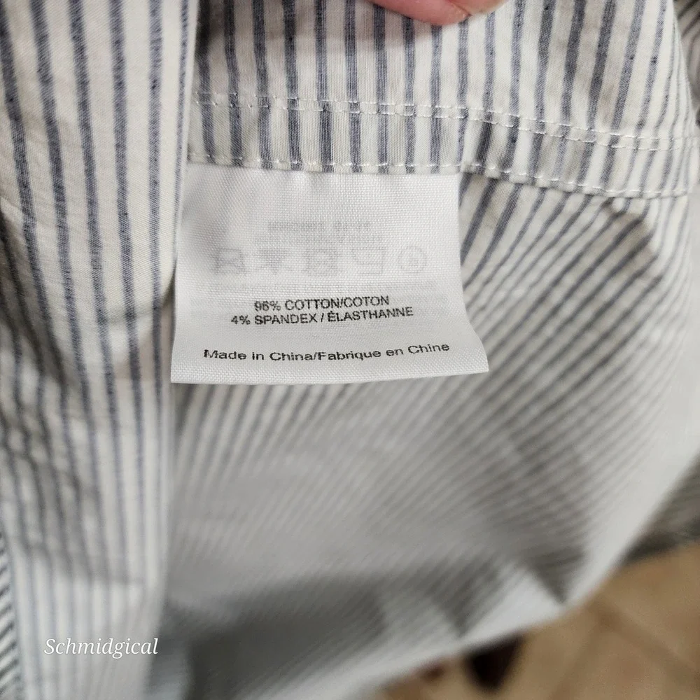Tory Burch look wear blue
